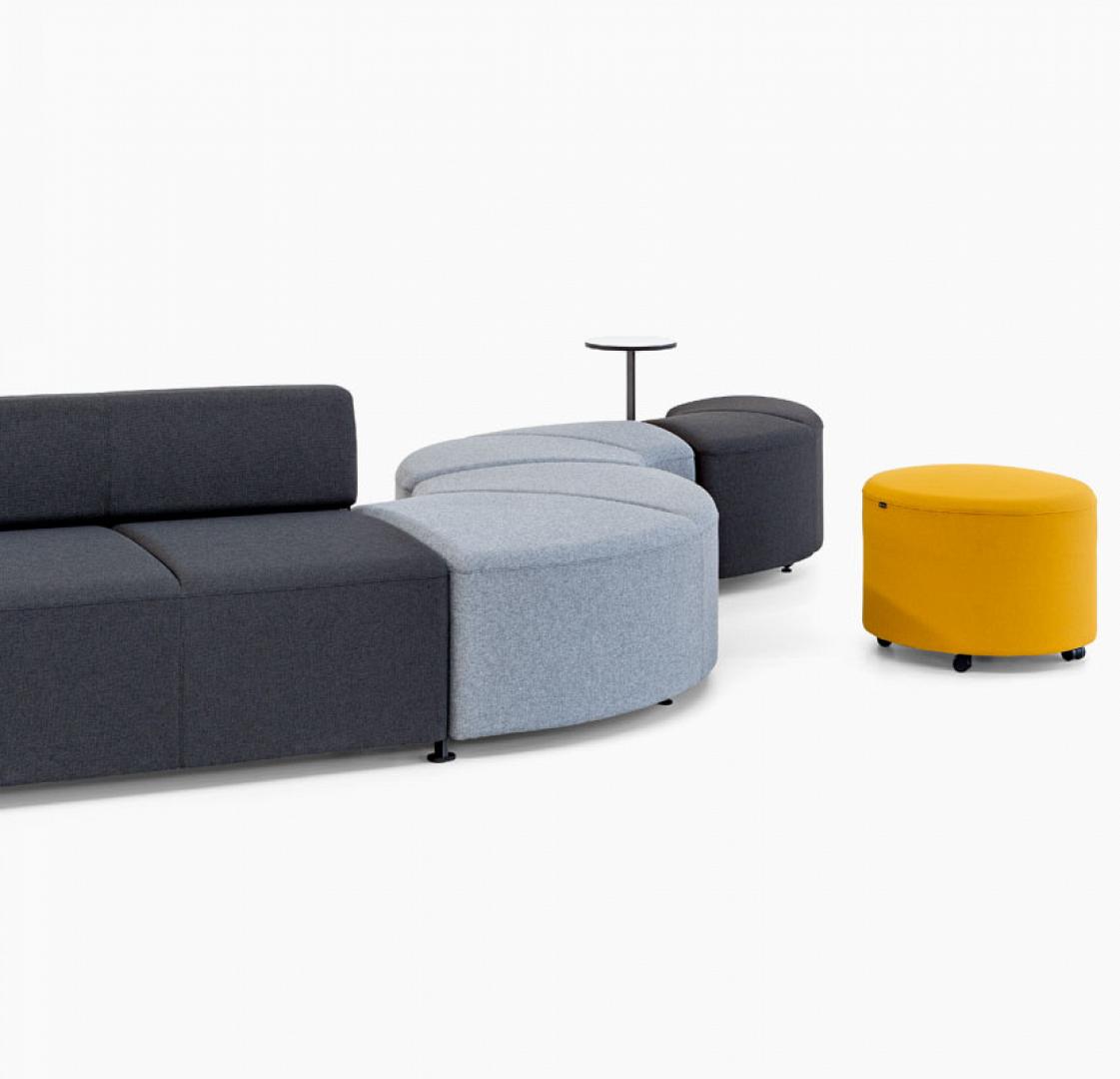 Bend soft seating